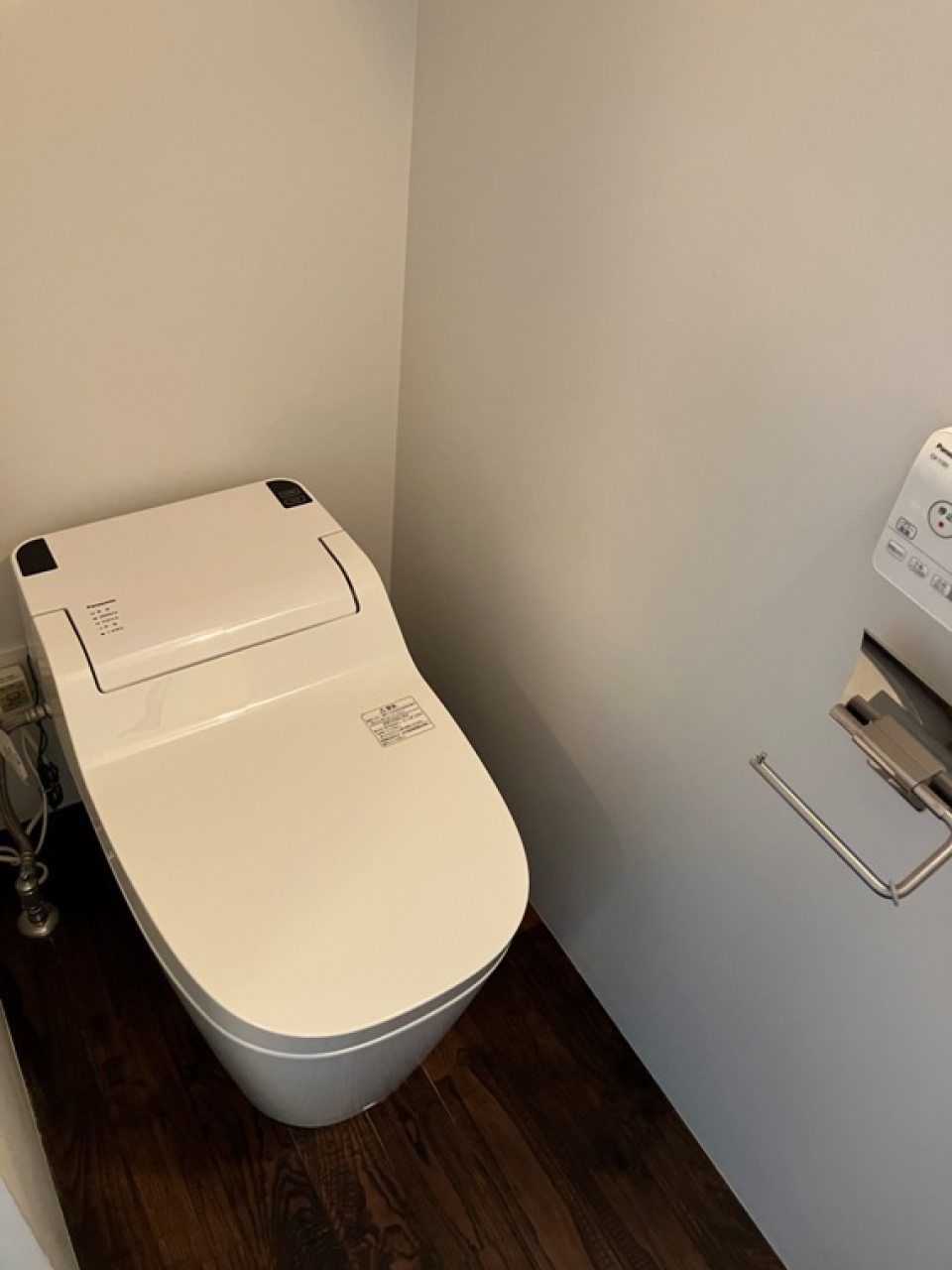 トイレは落ち着く個室です。