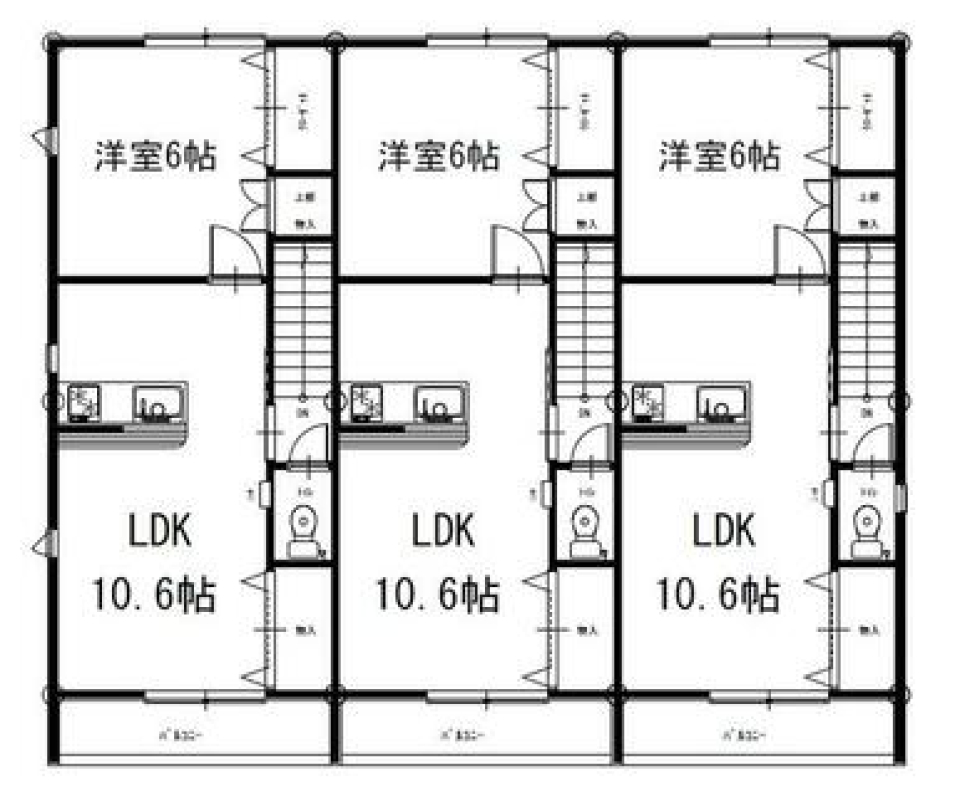 浜名湖近くで趣味に没頭［ガレージ］の間取り図
