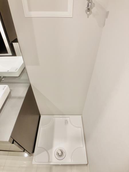 洗濯機置き場はこちら。