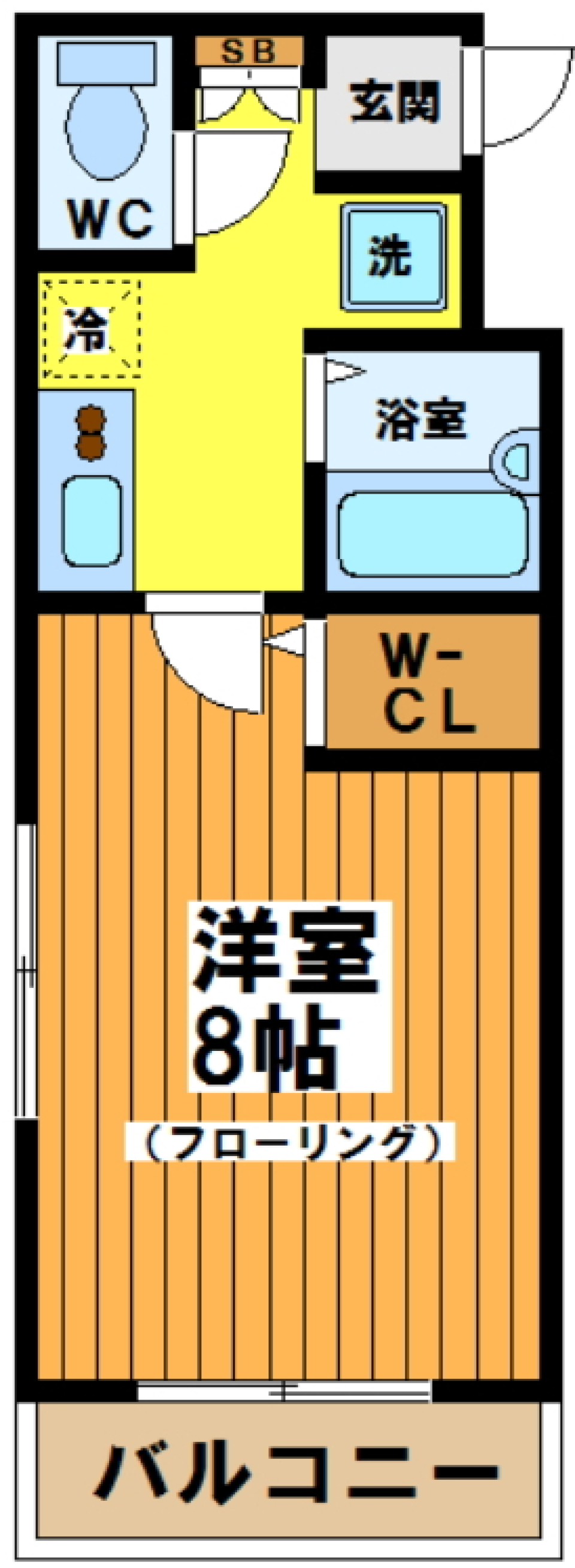 エマーユパレス　103号室の間取り図