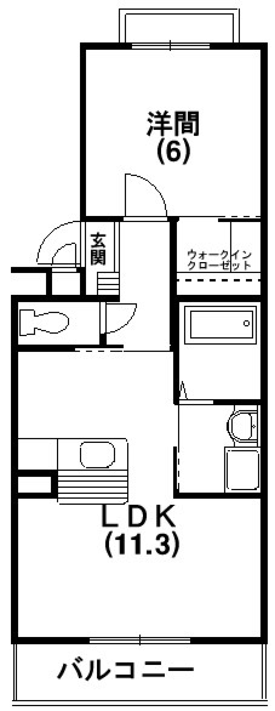 2人deあったかい暮らしをの間取り図