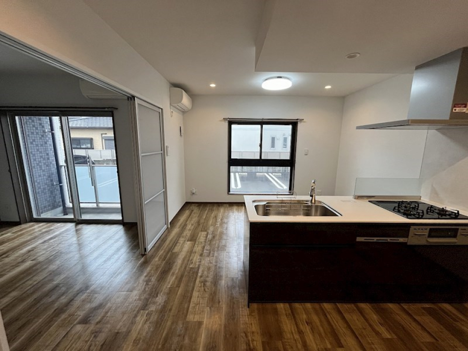 木目の床がポイント