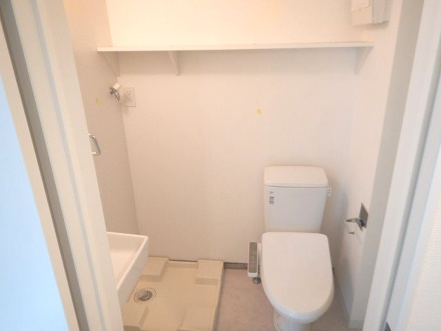 水回りはキュッとまとまっています