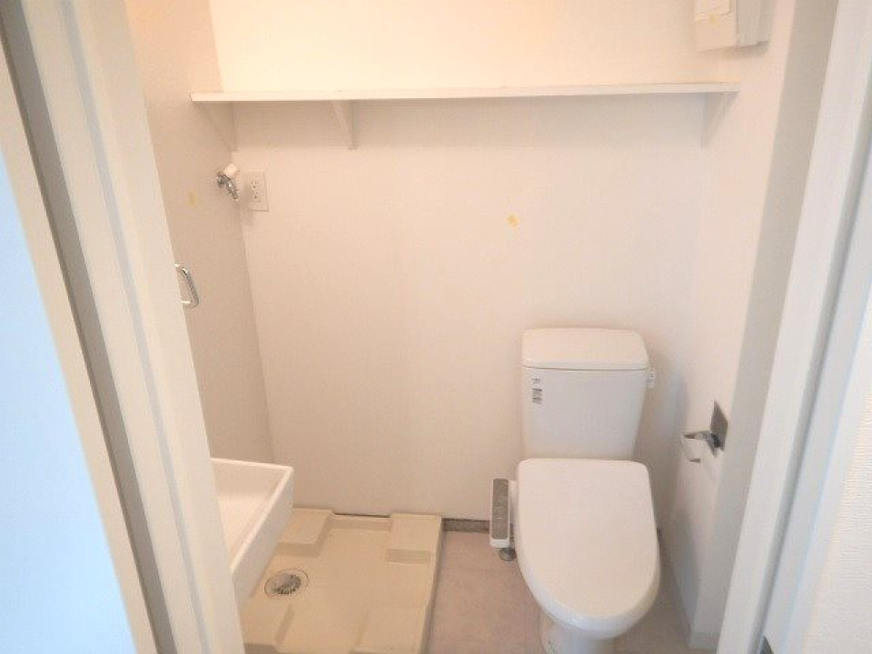 水回りはキュッとまとまっています