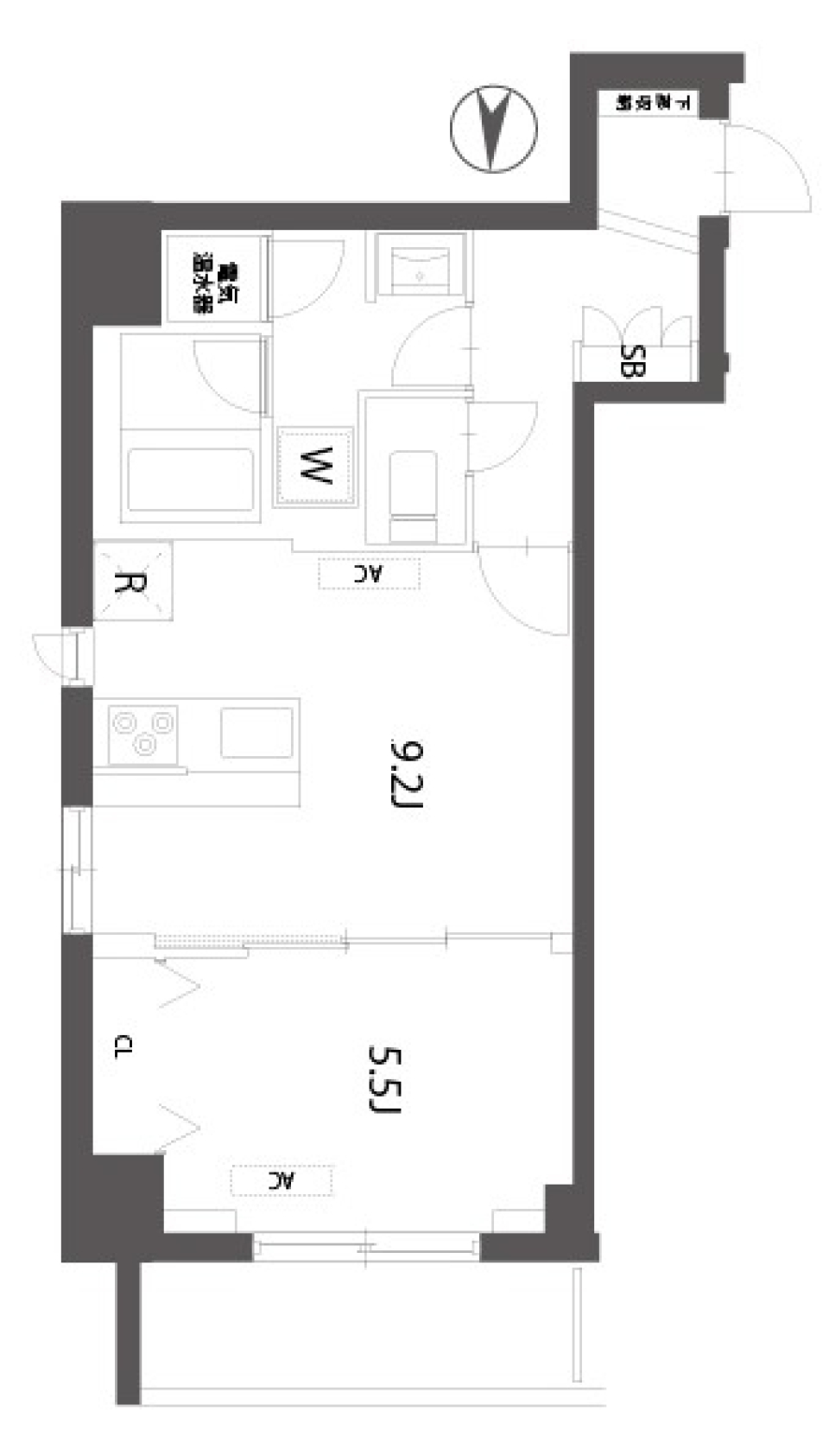 ハーモニーレジデンス菊川ステーションフロント[ペット可]の間取り図