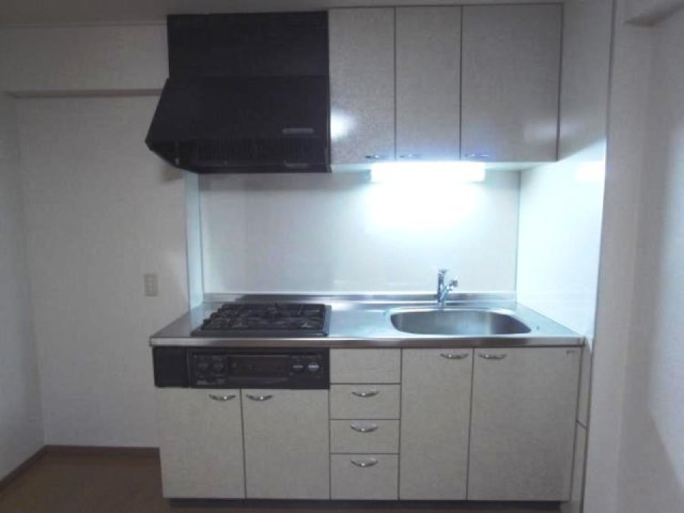 3口ガスコンロ・グリル付