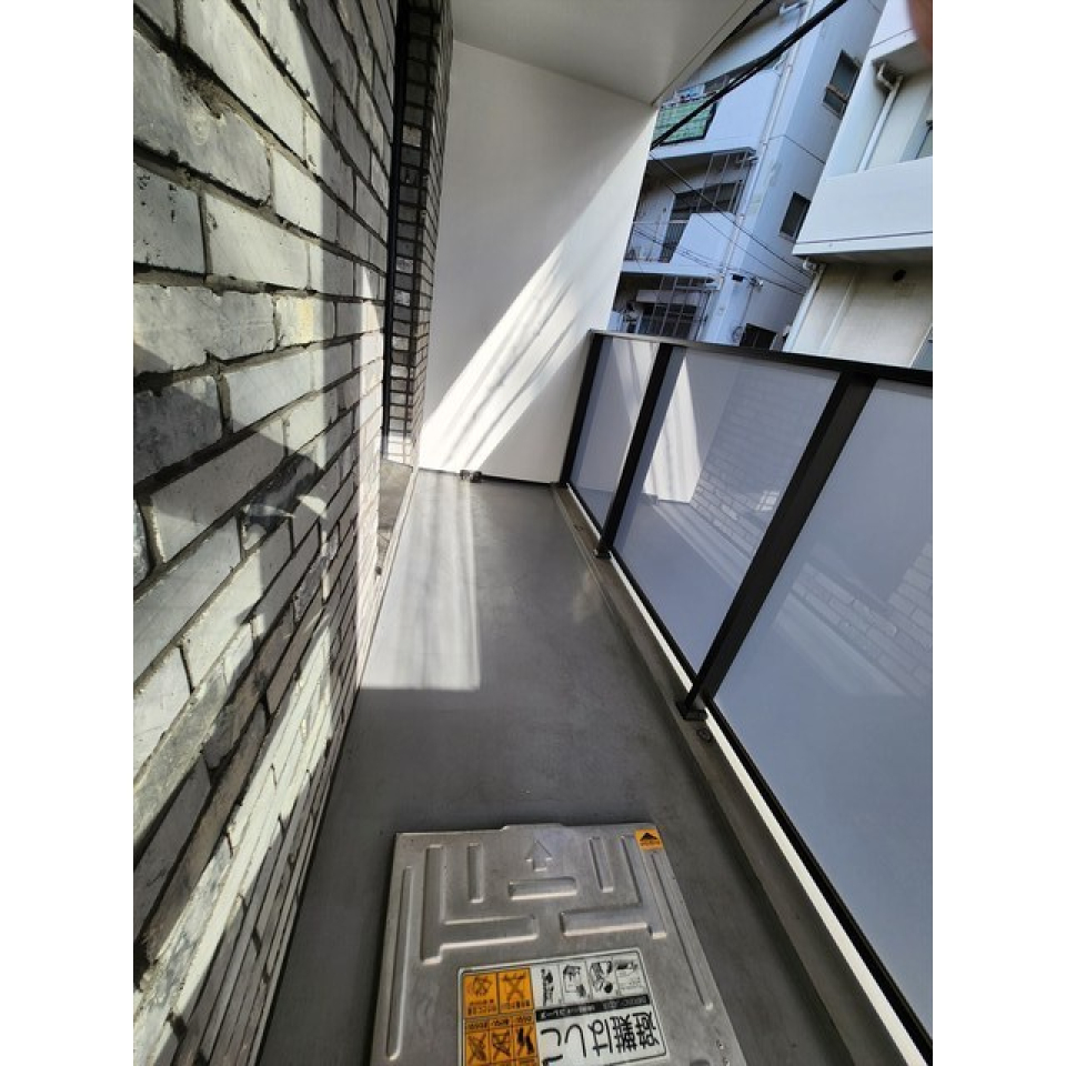 外観の壁、可愛い！お城の壁みたいな雰囲気です。