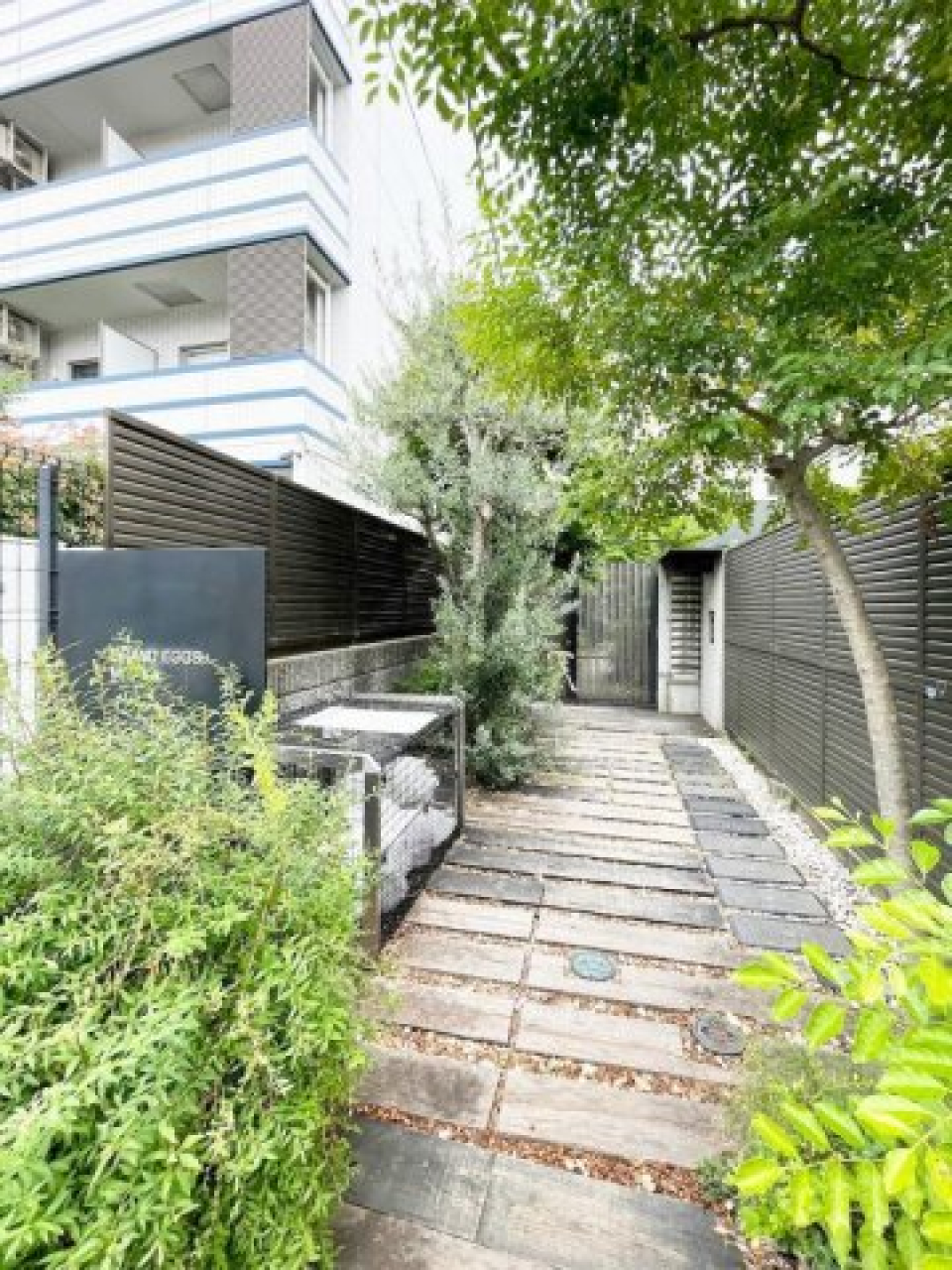 敷地内に緑があるのは嬉しい！