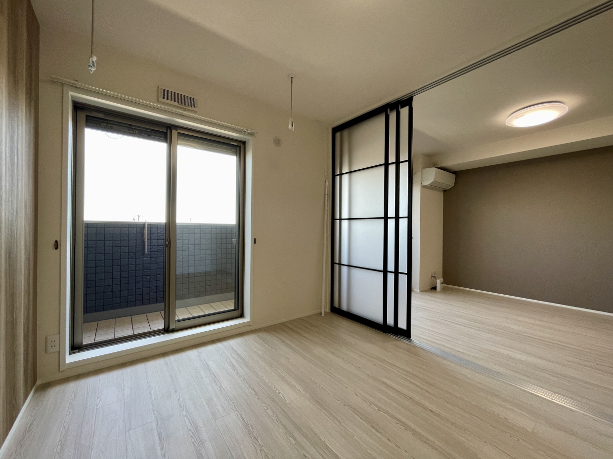 LDKと洋室は、開け放せば広く使える