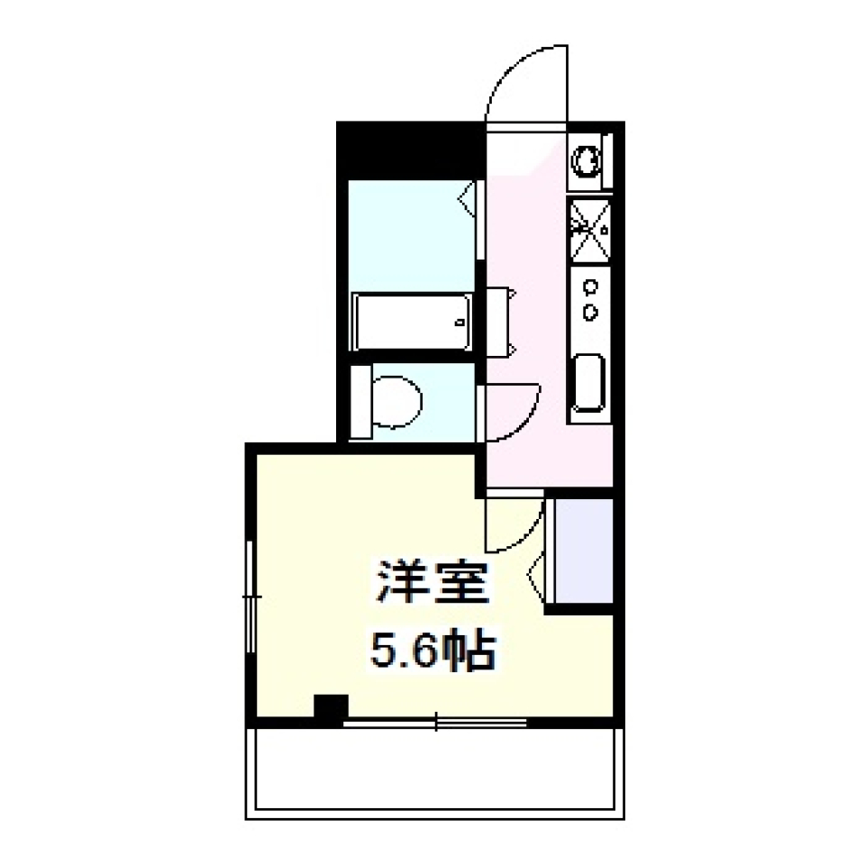 エクレイム南荻窪　301号室［ペット可］［新築］の間取り図