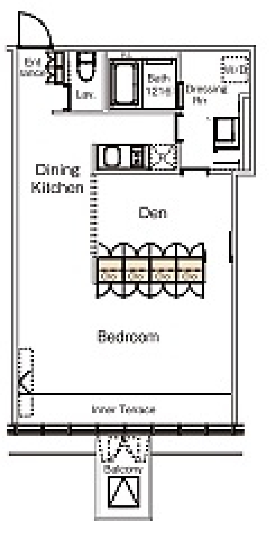I LIVE FOREST　1206号室［ペット可］の間取り図