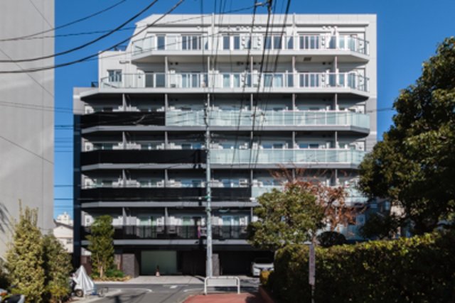 黒と白の外観が素敵！自分の家はココ！と覚えやすそうです。