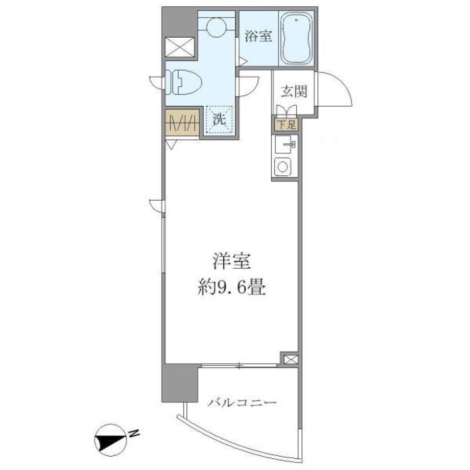 吉祥寺御殿山デュープレックスＲ&rsquo;ｓ　1303号室の間取り図