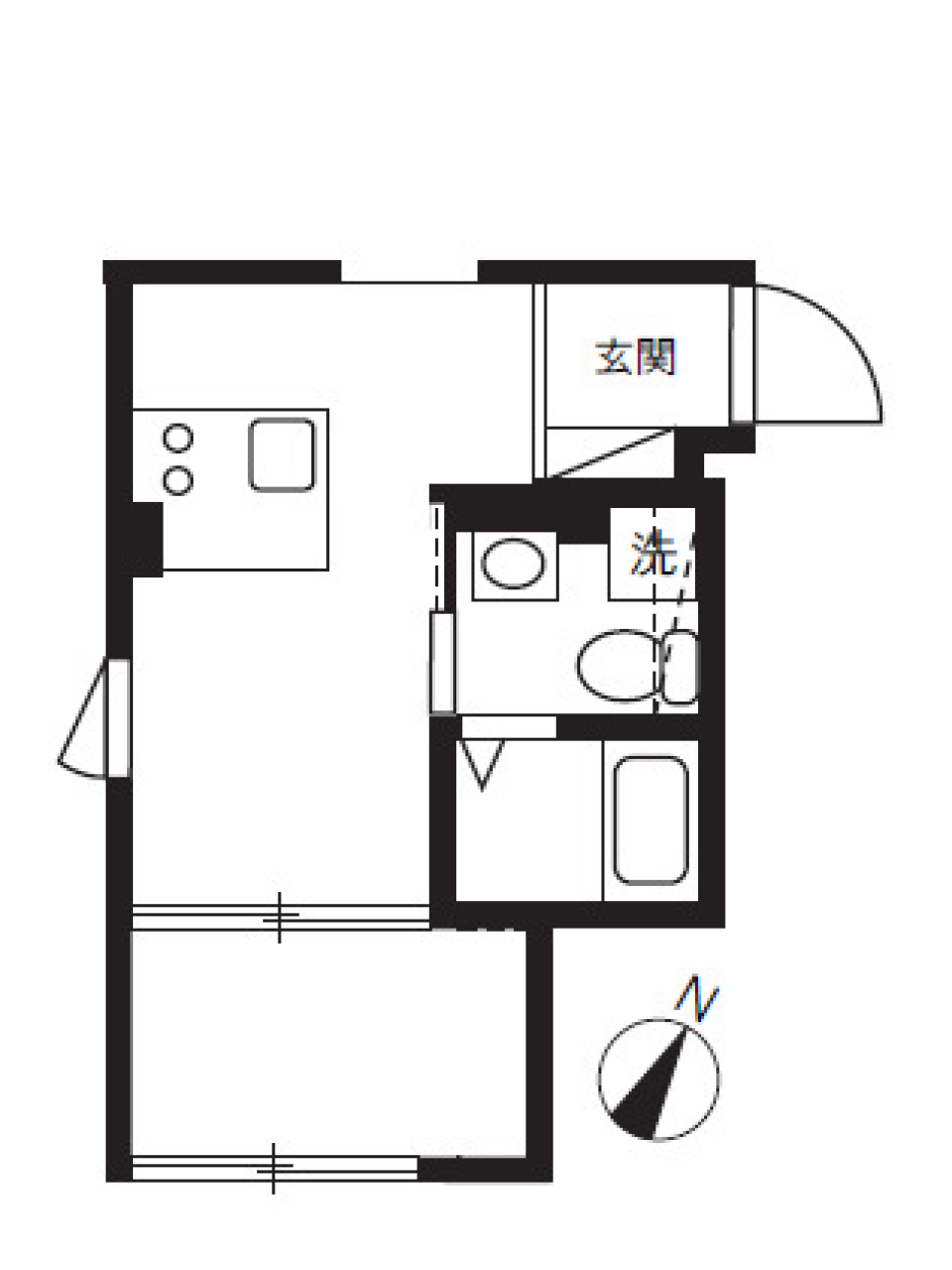アピチェ田園調布　205号室［新築］の間取り図