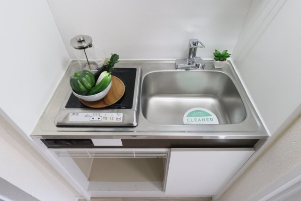 1口IHコンロ/家具･小物はイメージです