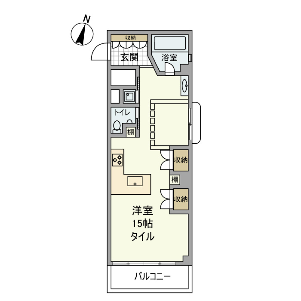 私と貴方のリゾートライフの間取り図