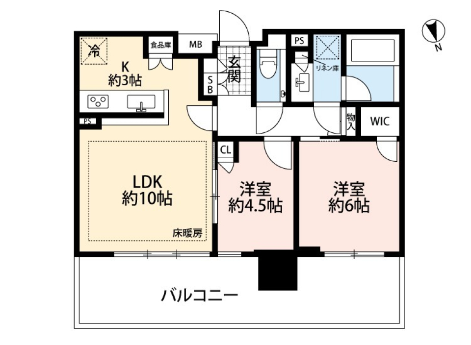 電車と線路のある暮らしの間取り図