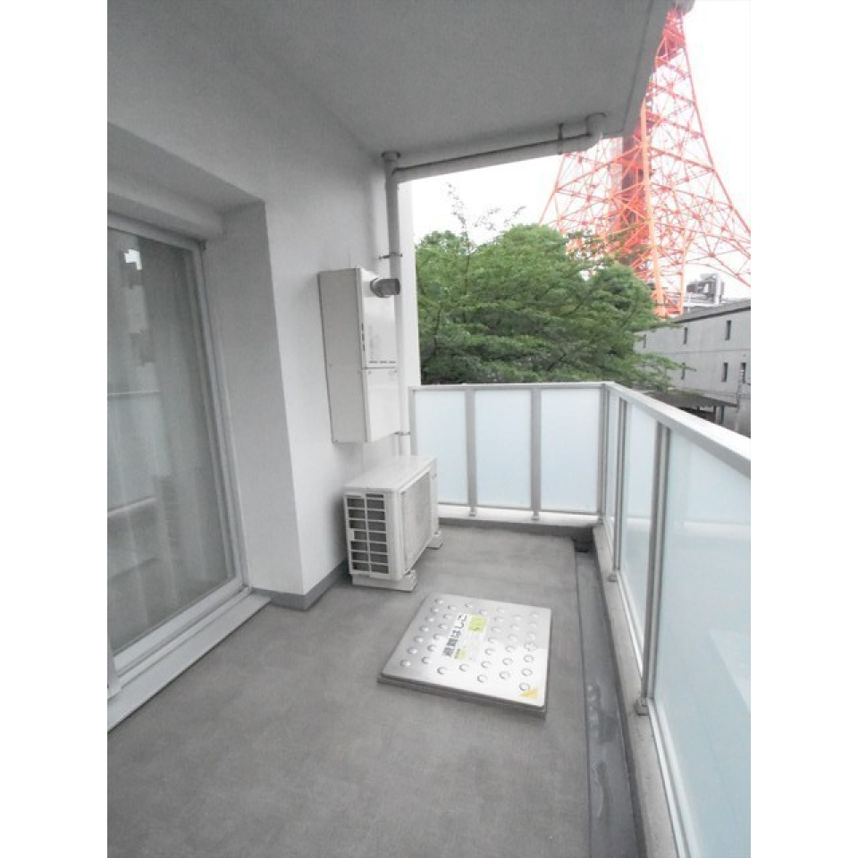 ベランダからも、ふと見上げると東京タワー！