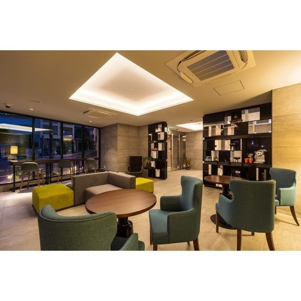 ホテルライクなラウンジです。