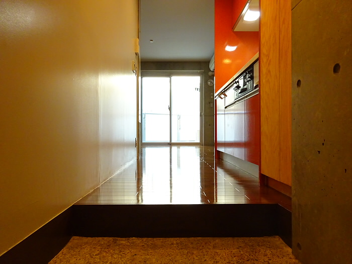 玄関にも光が届きます