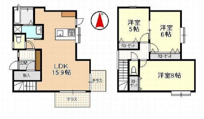 ファミリーにおすすめの3LDK