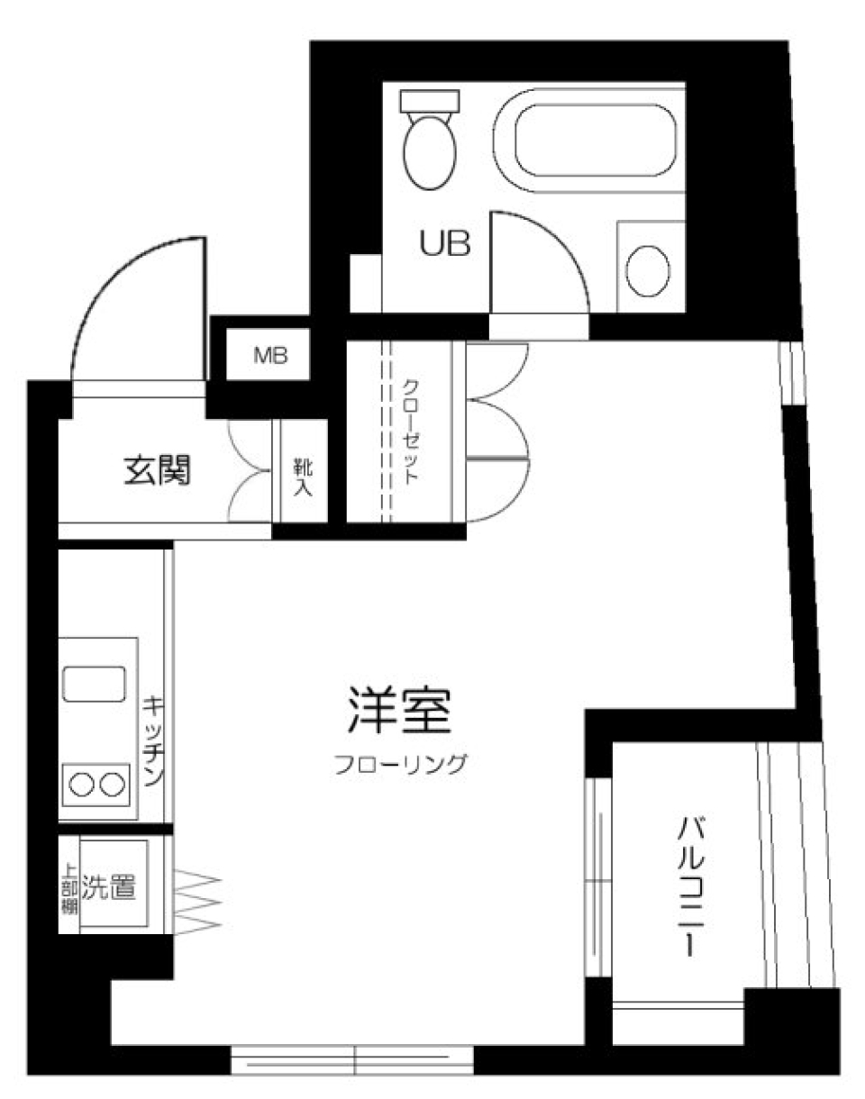 ＣＥＲＥＳ　402号室の間取り図