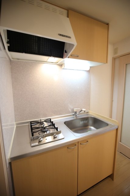 システムキッチン（2口ガスコンロ）