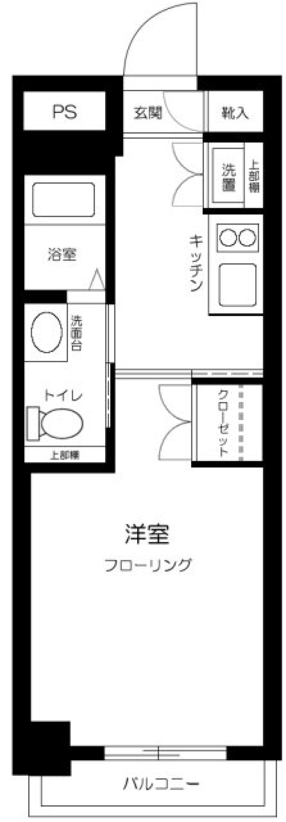 プログレス下高井戸　702号室の間取り図