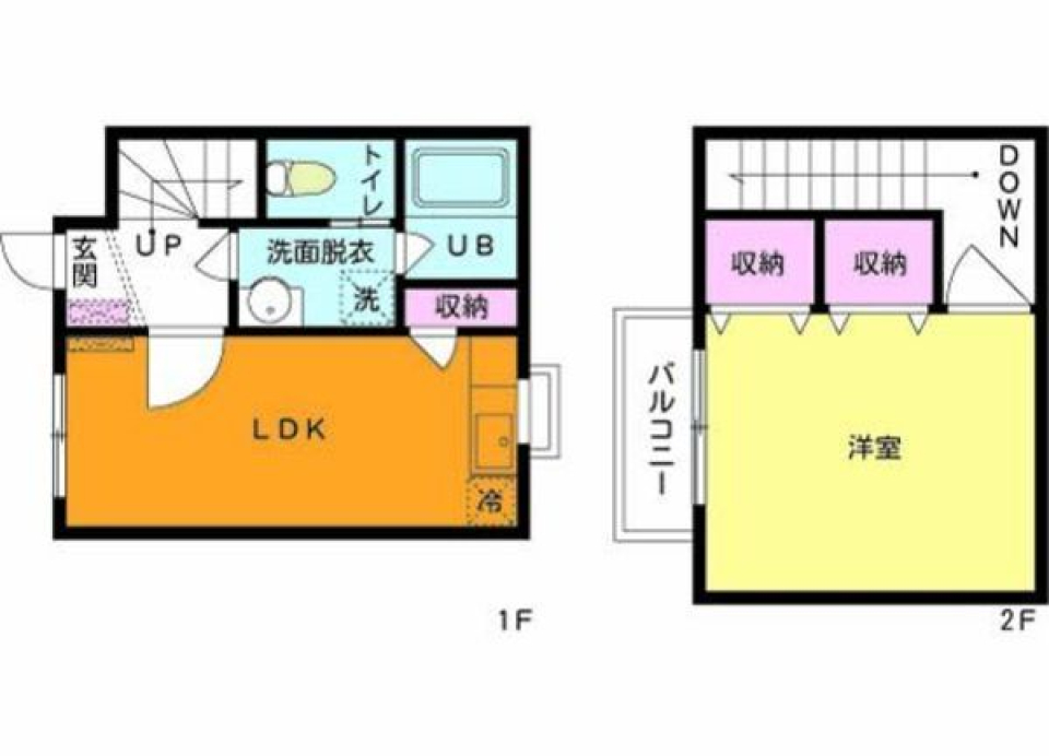 ベルウッドⅠ　101号室の間取り図