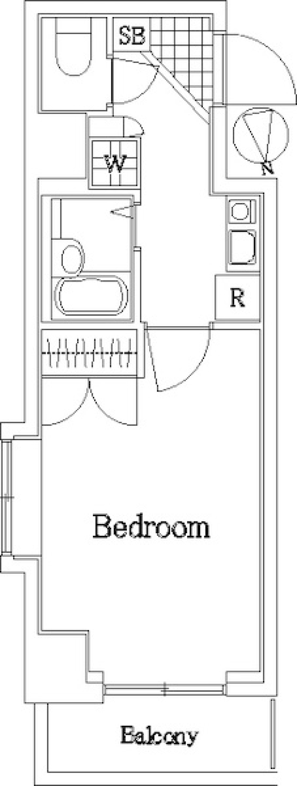 Jewel西荻窪　403号室［ペット可］の間取り図