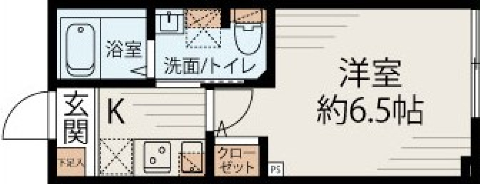 プリマベーラ板橋本町　202号室［ペット可］の間取り図