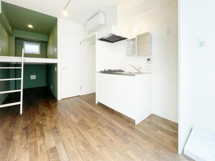 お部屋は16.61㎡とミニマムサイズ