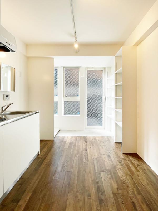 玄関土間にはシティサイクルが置けそう