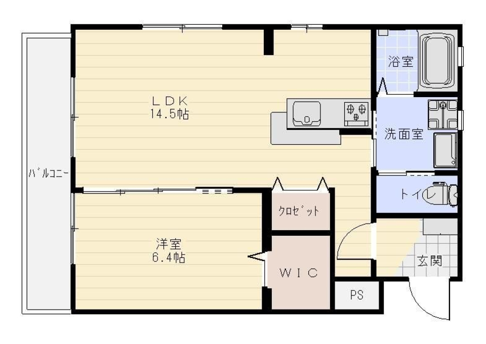 防犯ばっちりで心落ち着く暮らしをの間取り図