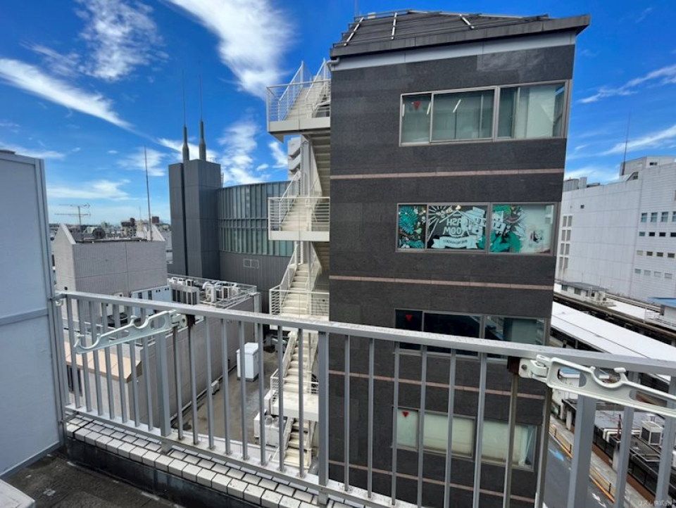 バルコニーからの景色