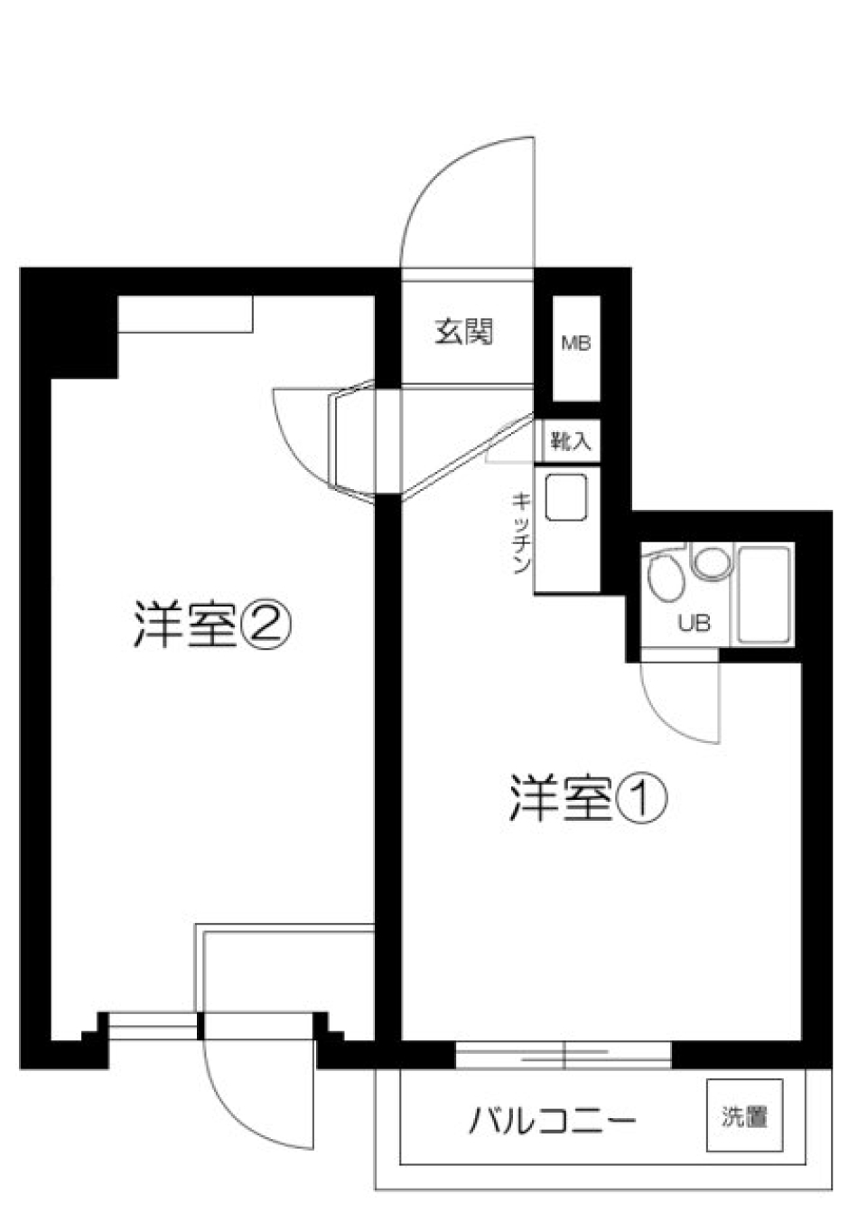 ソアール新桜台　101号室の間取り図
