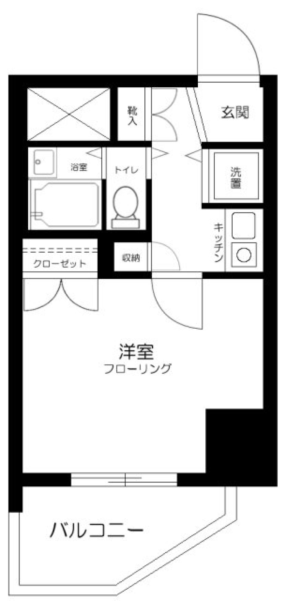 藤和シティコープ飛鳥山公園　601号室の間取り図