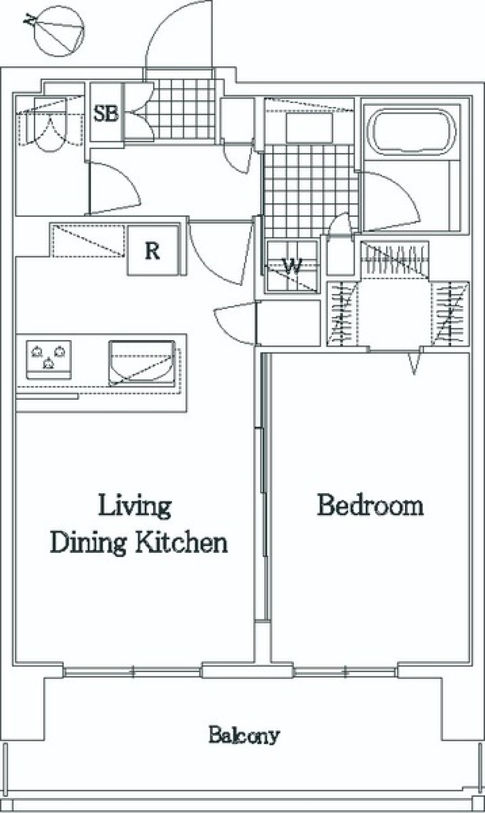 ザ・レジデンス・オブ・トーキョーＨ２０イーストタワー［ペット可］の間取り図