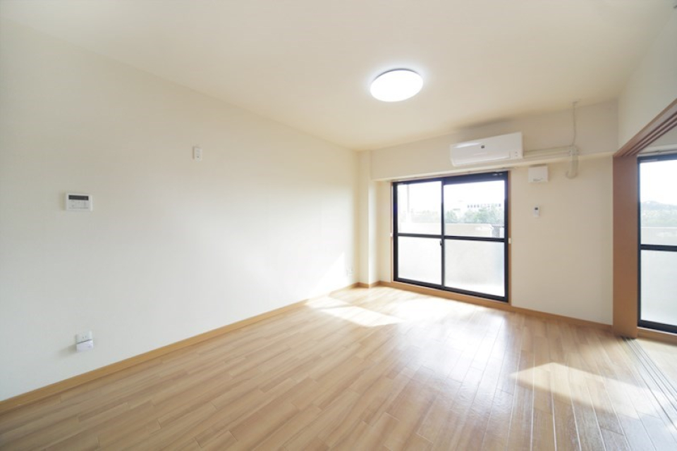 気持ちのいいリビング。