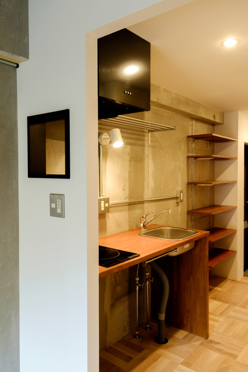 キッチンも可愛い&hellip;！