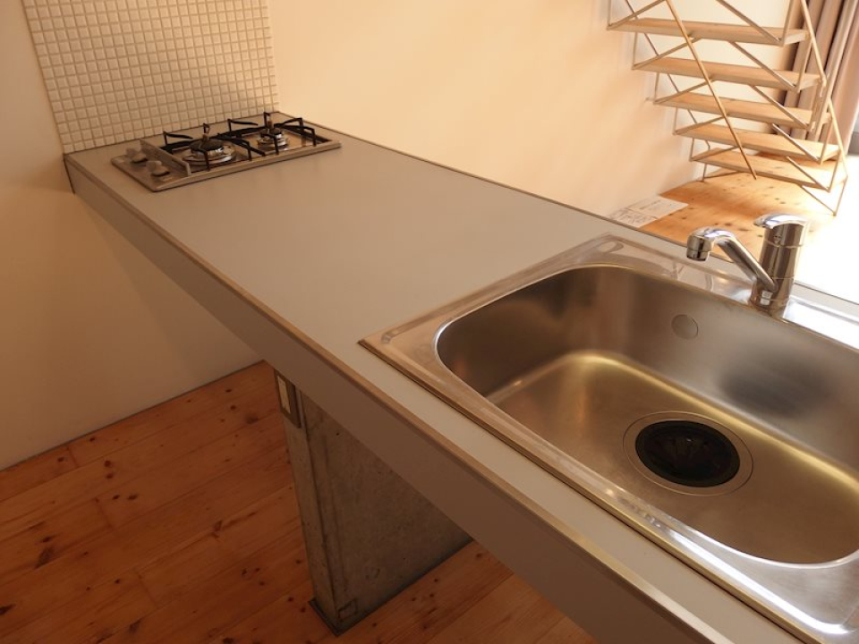 作業スペースが広く取られたキッチン！