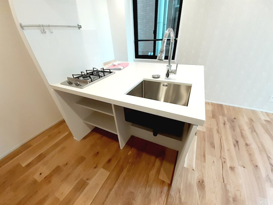 出来立てのお料理をそのままカウンターで食べられます。