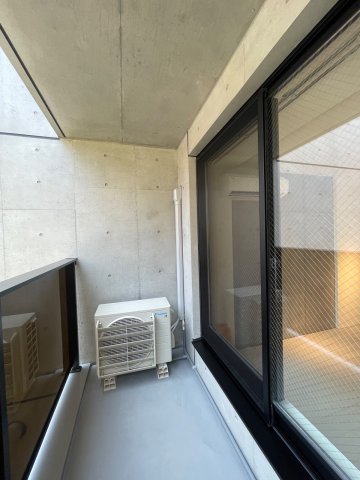 ベランダは奥行きが広め。