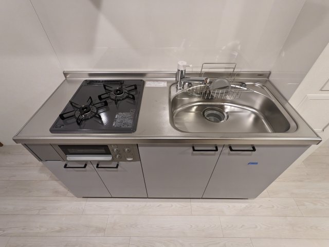 シンクが広くて使いやすそうなキッチン！