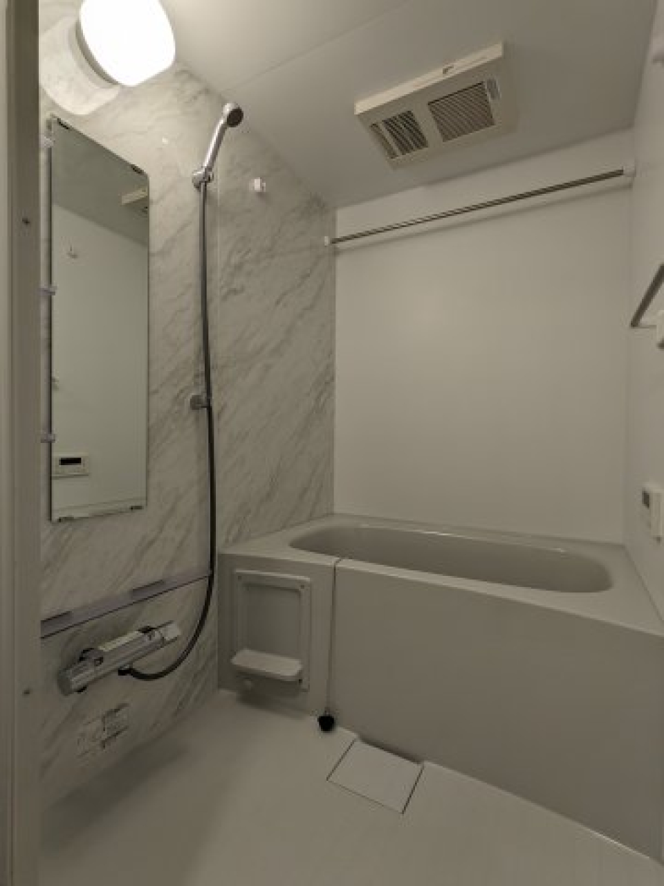 浴室乾燥機付きなので、洗濯物はこちらで。