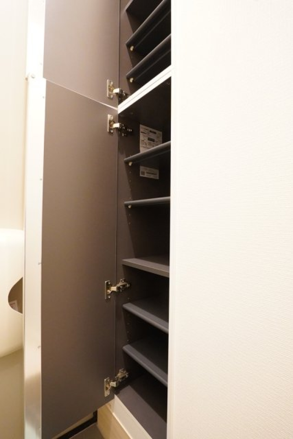 靴はたっぷり収納できそうです。