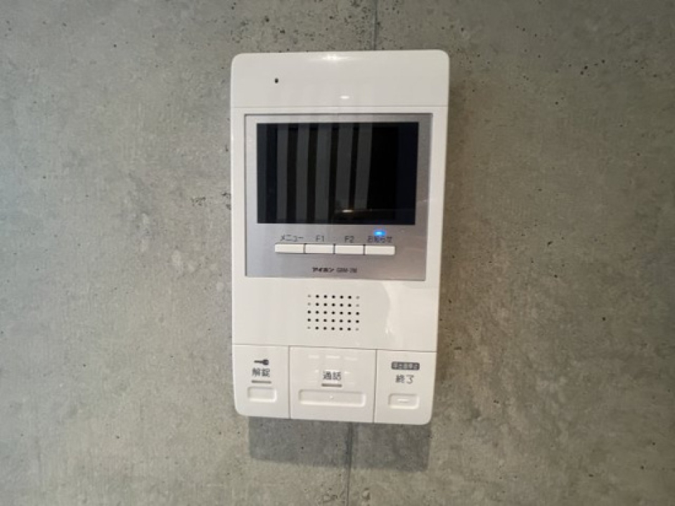 オートロック付きで安心できます。