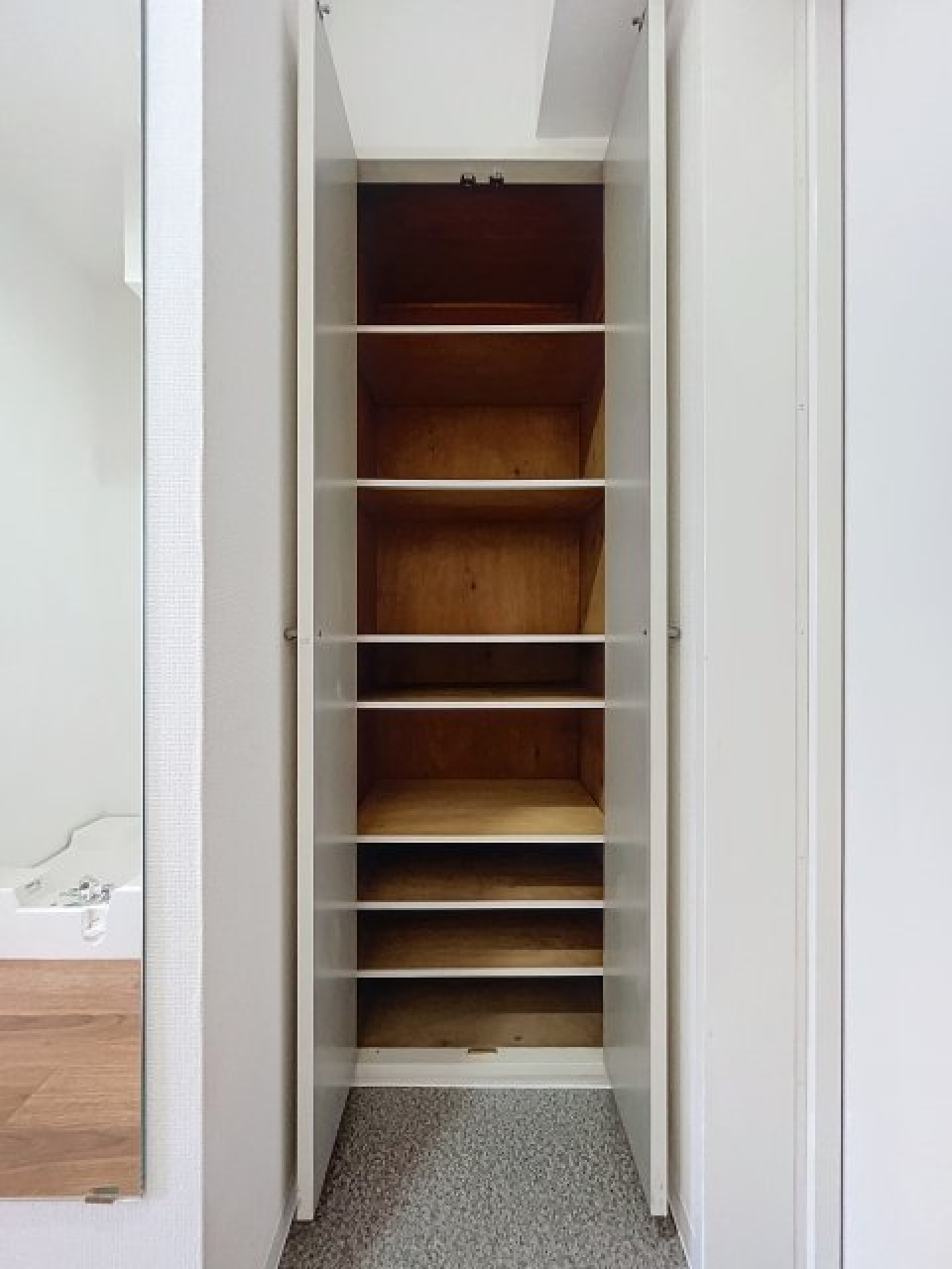 シューズボックスは大容量です。