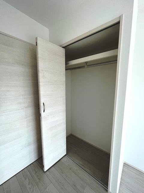 クローゼットは一つでこの容量です。※写真は同タイプ住戸です。
