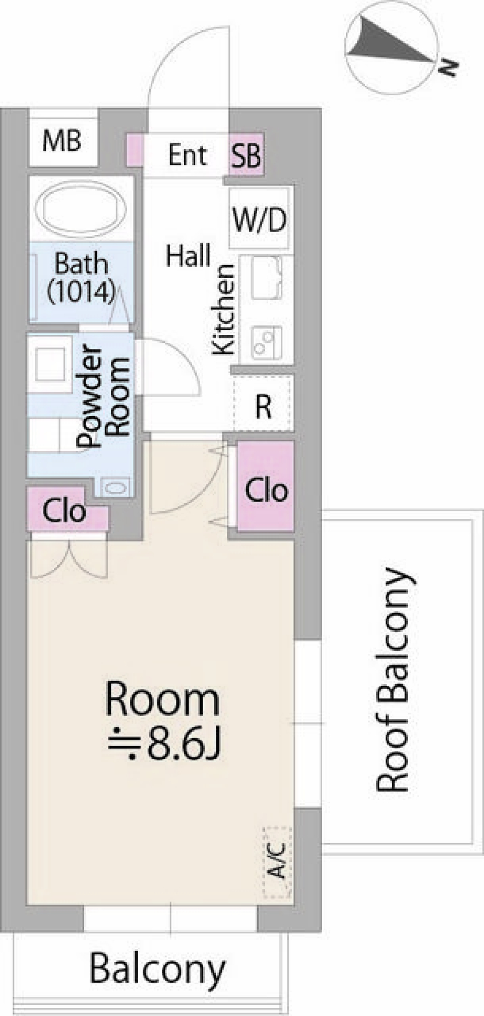 素敵、詰まってます。［ペット可］の間取り図